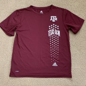 Texas A&M Adidas Athletic Fit Shirt